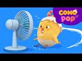 Como Pop Kids Songs Wind From The Fan Cartoon Video For Kids Como Kids TV