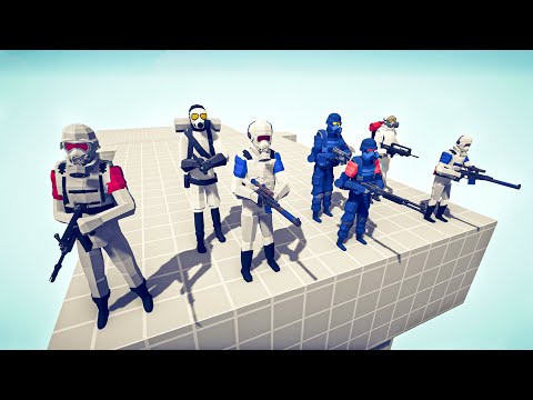 COMBINE SOLDIERS vs 100x UNITS -🏹 Totally Accurate Battle Simulator TABS