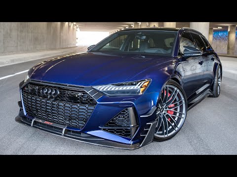 1of125! - 2021 AUDI RS6-R AVANT ABT 740HP - 1ST IN THE U.S. - Navarra Blue beast in detail