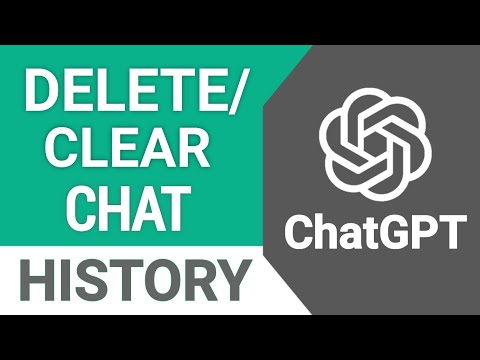 How to Delete ChatGPT Conversation History | Clear/Remove All Chat History on ChatGPT