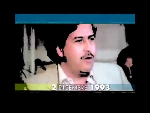 Ucciso Pablo Escobar 2 Dicembre 93 - Servizio Tg1 Ita