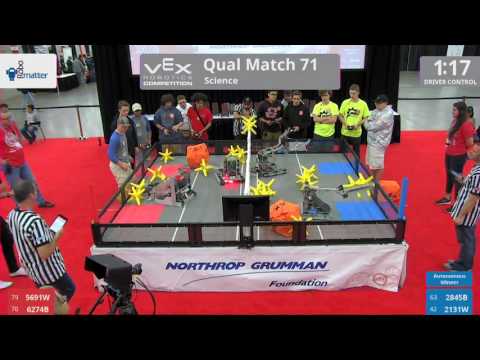 2017 VRC Sci Q71 - 5691W 6274B vs 2845B 2131W - 3 to 44