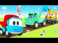 Sing With Leo Car Cartoons For Kids Baby Songs The Tow Truck Leo The Truck Street Vehicles