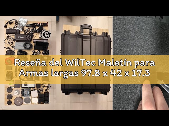 Vídeo relacionado con WilTec Maletín para Armas largas 123,5 x 26,5 x 11 cm con Espuma pre-Cortada Compacto y Ligero de PP para Transporte Seguro de Rifles y escopetas con asa ergonómica