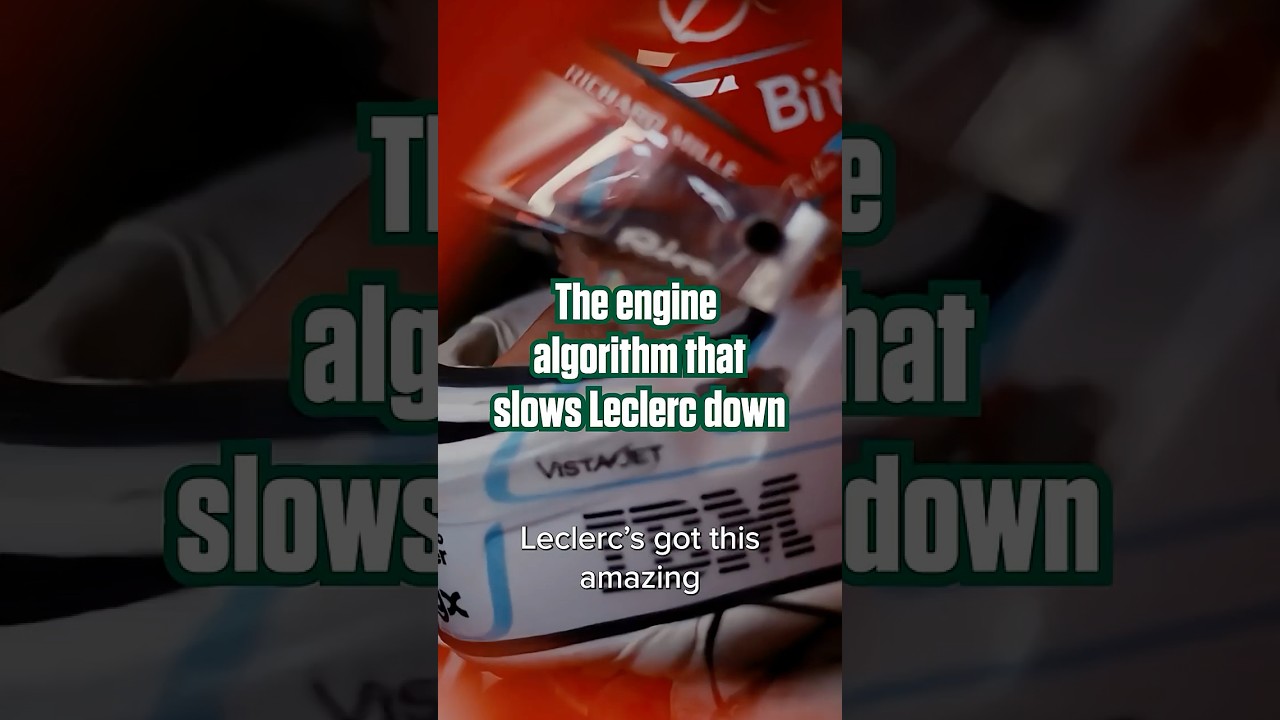 The F1 engine algorithm that punishes Charles Leclerc