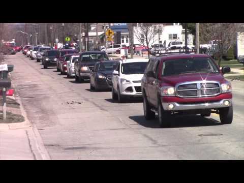 Michael Stach Memorial Procession