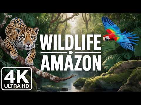 ANIMALS OF AMAZON RAINFOREST 8K Ultra HD – Jungle Wildlife
