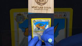 #Restauracion de carta Pokemon TCG : Dragonite Promo 2000 #pokemon #pokemoncards #restoration