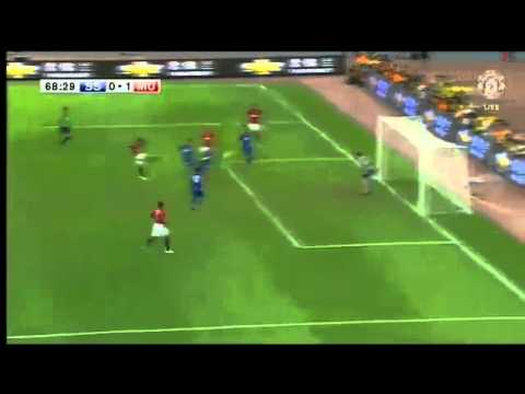 Shinji Kagawa's first goal for ManUtd..