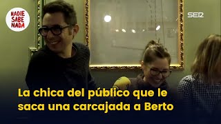 La chica del público que no pilla las ironías y hace reír a Berto Romero