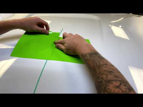 How-to make the perfect seam with vinyl.