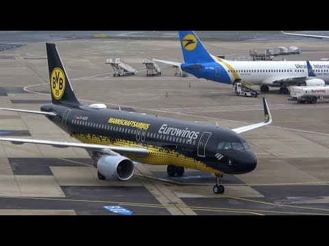 Planespotting Duesseldorf Airport DUS | 25.11.2018 | 4K