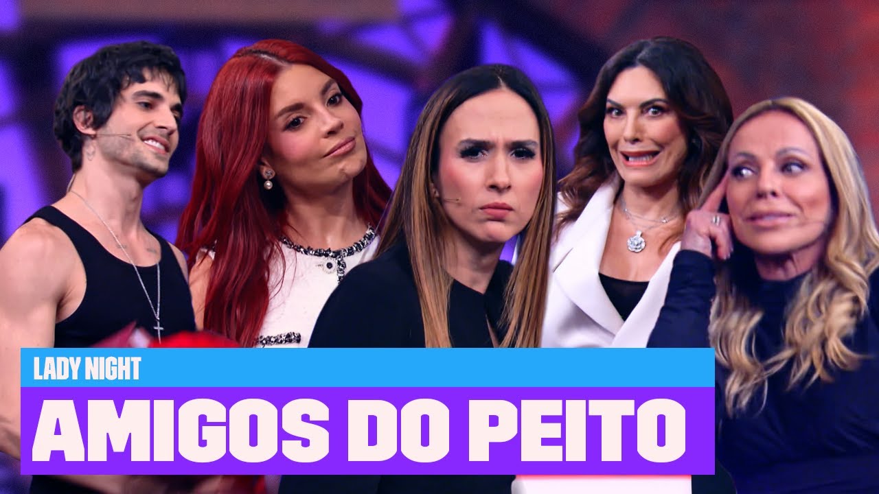 Assista aos MELHORES MOMENTOS de Christina Rocha, Marica Goldsmith, Fiuk e Gkay | Lady Night |