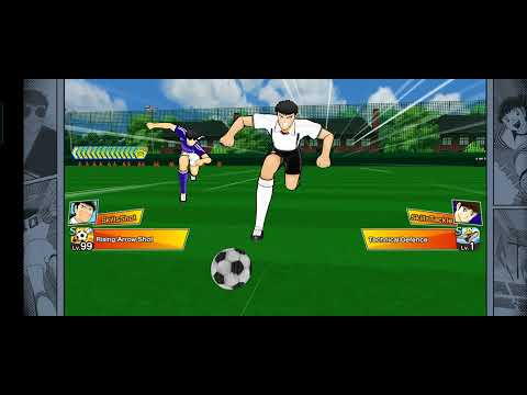 Captain Tsubasa Dream Team Valencia Santana DC Rising Arrow Shot skill Showcase