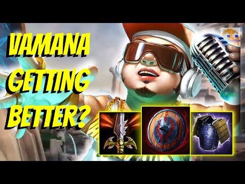 HAS VAMANA IMPROVED IN THE SOLO LANE? | Vamana Solo - SMITE Ranked Conquest
