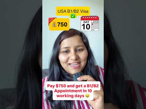Can you get a B1/B2 visa appointment in 10 working days?