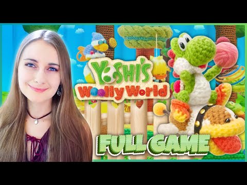 Poochy & Yoshi's Woolly World Full Gameplay 100% Walkthrough (3DS, 2017)
