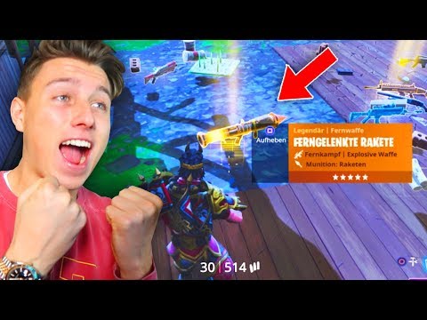 EPISCHER SIEG mit der NEUEN FERNGELENKTEN RAKETE ! Fortnite Battle Royale