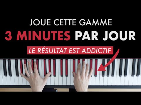 Play this scale for 3 minutes a day for an ADDICTIVE result on the PIANO