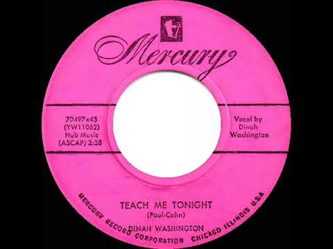 1954 Dinah Washington - Teach Me Tonight