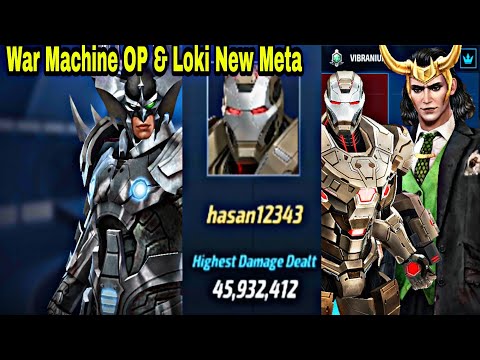 Loki New Meta For DRX & War Machine OP - Marvel Future Fight