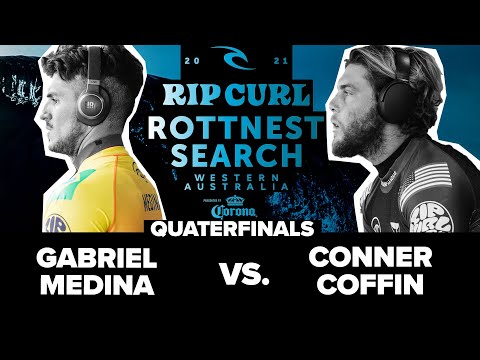 Gabriel Medina vs. Conner Coffin HEAT REPLAY Rip Curl Rottnest Search Quarterfinals