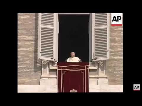 Jan Paweł II ostatni raz publicznie żywy błogosławieństwo Urbi et Orbi 2005