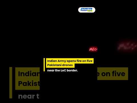 Tension at LoC: Indian Army Fires After Suspected Pakistani Drone Intrusion