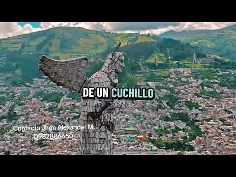 A los filos de un cuchillo  - Jhon Alexander Musical ft Jhonny Fabricio- Letra el amor no es para mi
