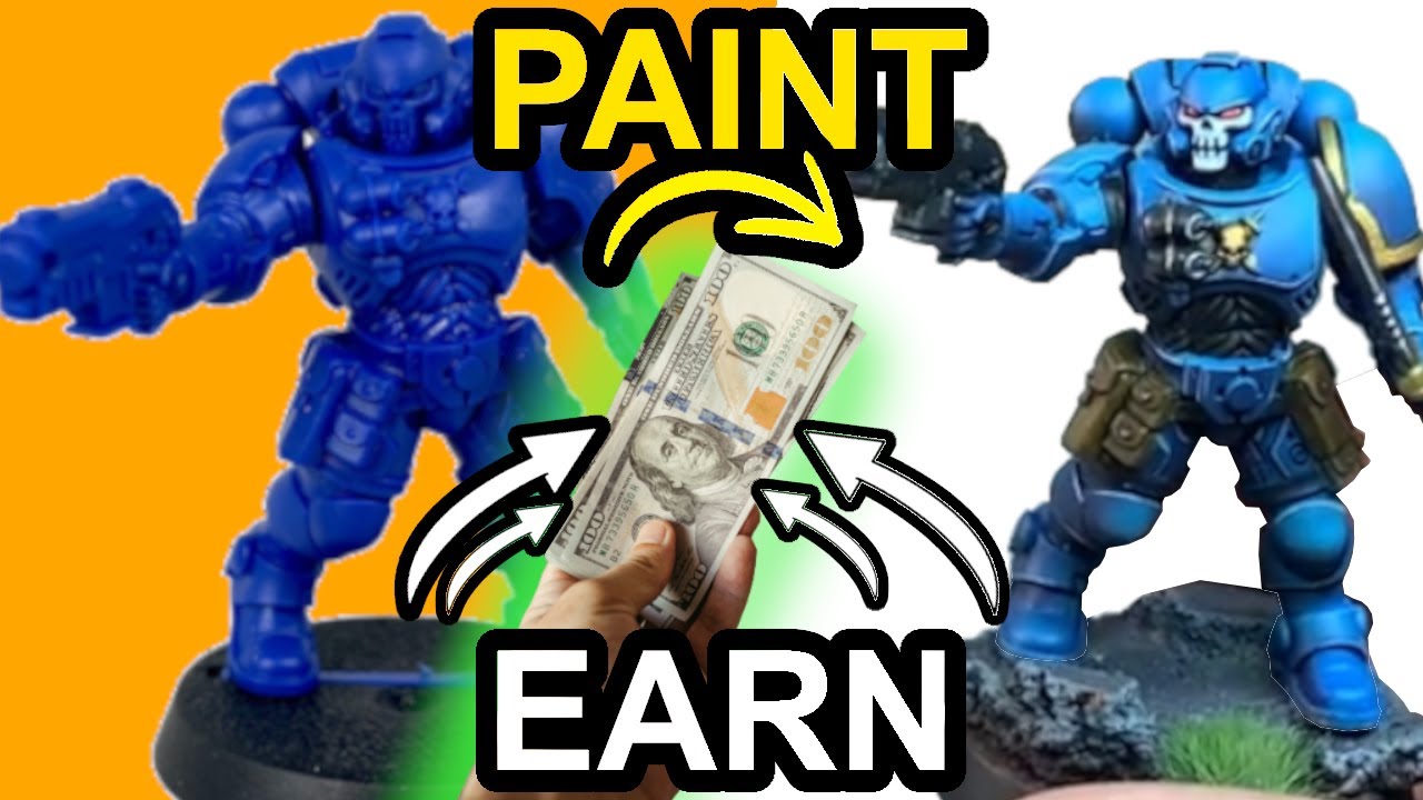Earn $30 an Hour Painting Miniatures