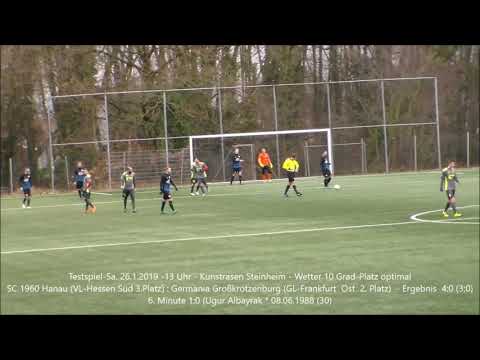 Hanau 1960 Germania Großkrotzenburg  8 Minuten Samstag 26 1 2019