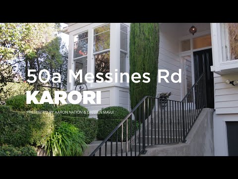 50A Messines Road, Karori - Wellington (Aaron Nation & Darren Mavji)