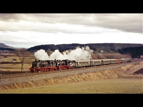Dampf im Südwesten 1974 - Teil 11  Abschiedsfahrt T18 & P8
