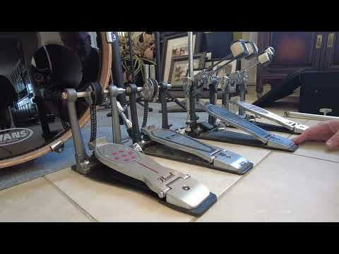 Comparing original Pearl PowerShifter bass drum pedal with Eliminator Redline