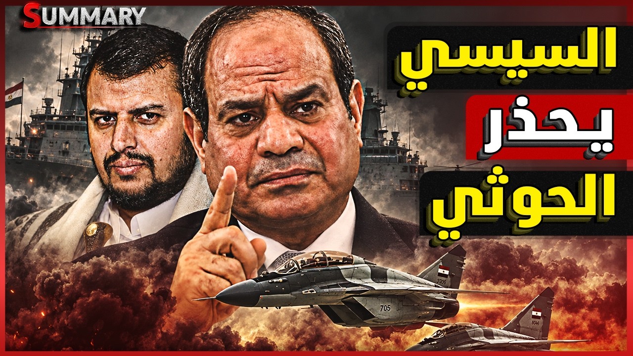 مصر تطلق أول تحذير رسمي ضد الحوثيين .. هل يعلن السيسي الحرب على الحوثي دعماً ل?
