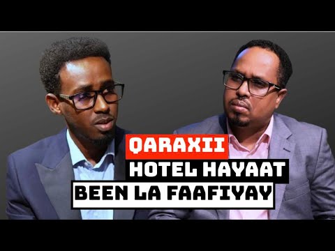 Maxamed Cabdi Cagabuur - Shaqaale ka bad-baaday Maanta oo kale musiibadii Hotel Hayaat