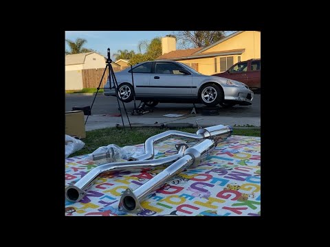 Civic coupe project invidia n1 exhaust (Eps:3)