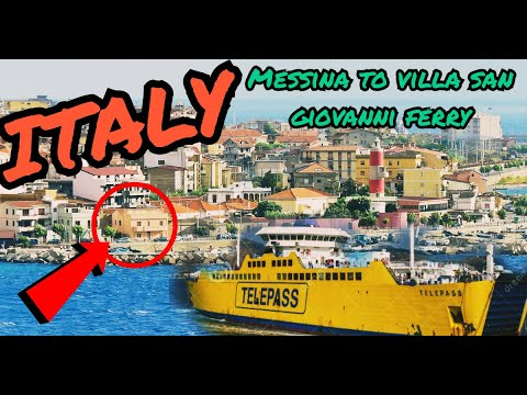 italy messina to villa san giovanni by ferry (10 things to do in italy)