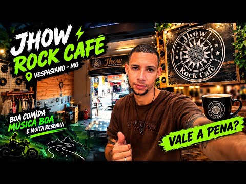 ENCONTREI UM CAFÉ DE ROCK EM VESPASIANO! Vale a pena conhecer?