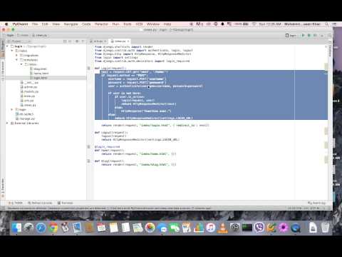 Create effective authentication / login-logout function with Django 1.8