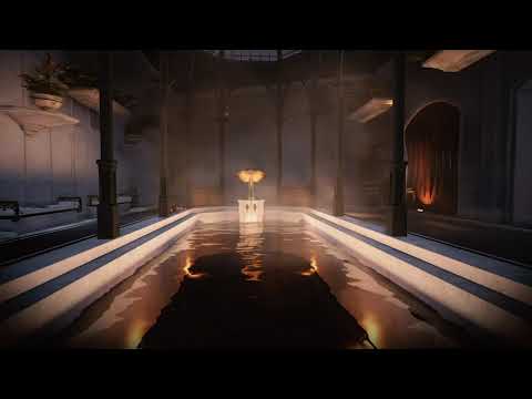 Dishonored 2 - Grand Palace Pool Ambiance (water, soft wind, dripping)