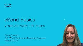 Cisco SD-WAN 101: vBond Basics