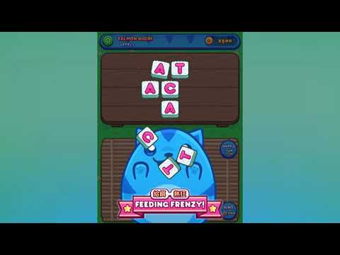 Sushi Cat Words: Addictive Wor Video
