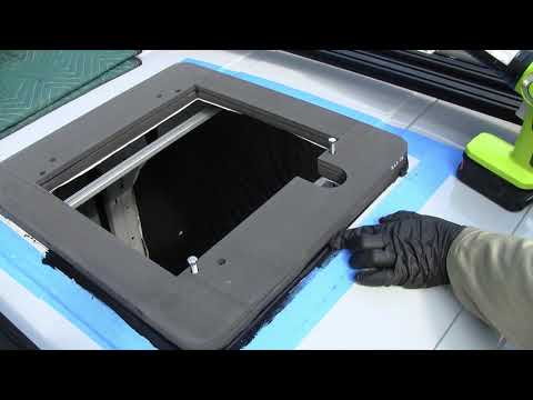 Installing the Dometic RTX-2000 Air Conditioner on a high roof Ford Transit
