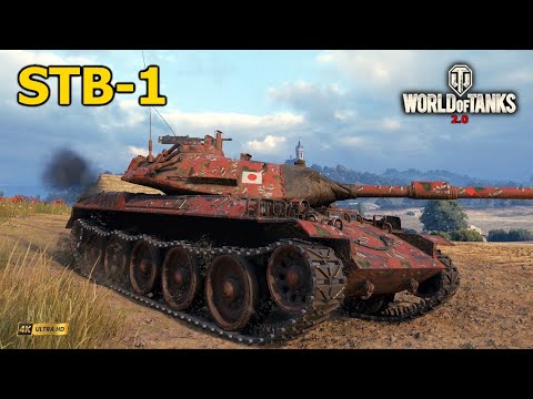 STB-1, 10.7K Damage a Master Class - World of Tanks