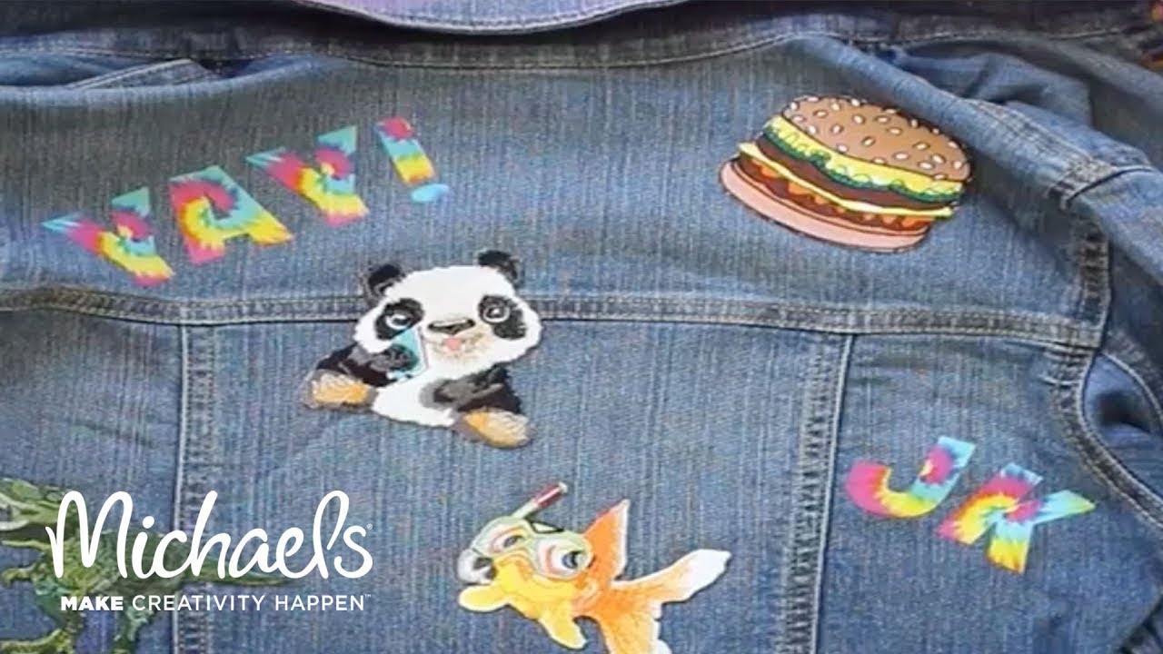 Darby Smart: Add Patches to Your Denim Jacket | Michaels
