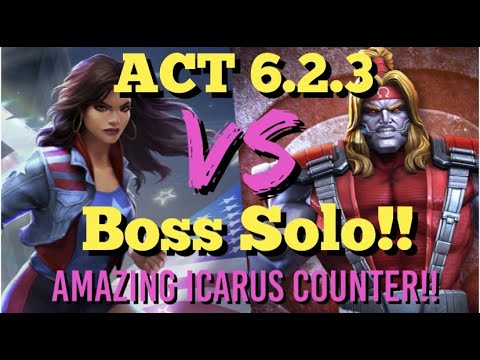 MCOC - ACT 6.2.3 - America Chavez VS Omega Red - Boss Solo!!!