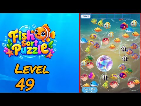 Fish Sort Puzzle Level 49 Walkthrough thumbnail