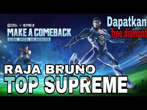 Raja Bruno Top Supreme One Shot One Kill Full Power Damage.