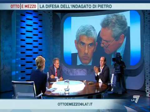 Otto e 1/2 22/06/2010 La Difesa dell'indagato Di Pietro Parte 4di4